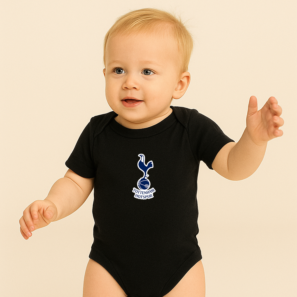 Baby Tottenham Hotspur F.C. Soccer Romper Onesie