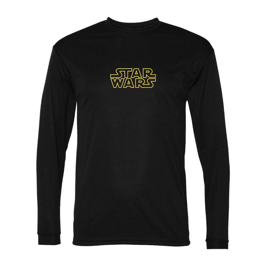 Men’s Star Wars Movie - Polyester Long Sleeve T-Shirt