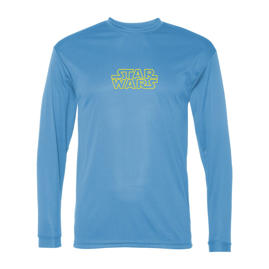 Men’s Star Wars Movie - Polyester Long Sleeve T-Shirt