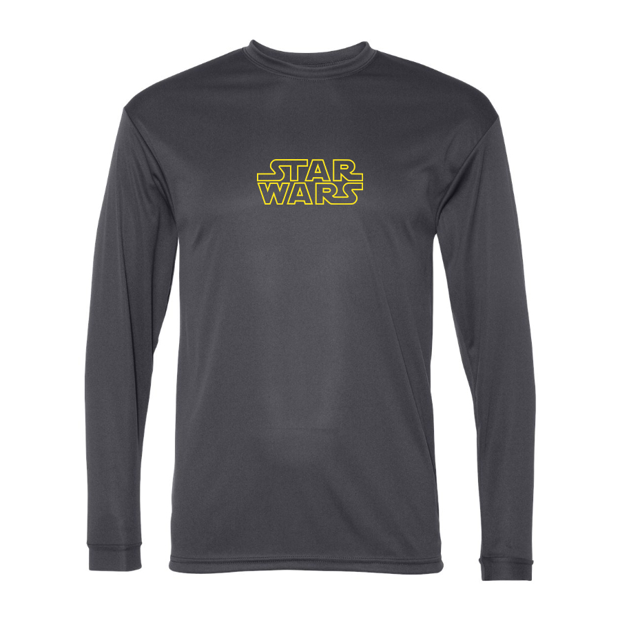 Men’s Star Wars Movie - Polyester Long Sleeve T-Shirt