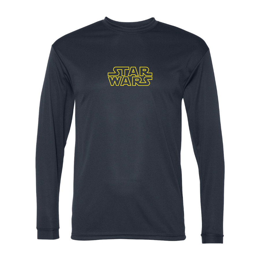 Men’s Star Wars Movie - Polyester Long Sleeve T-Shirt
