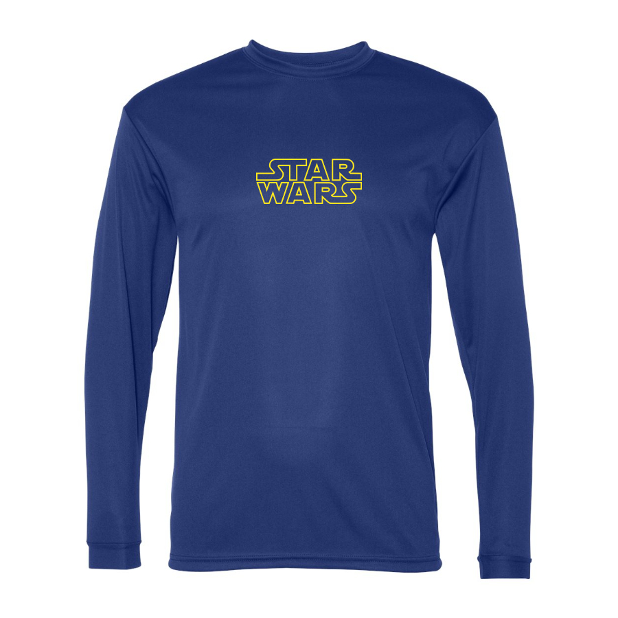 Men’s Star Wars Movie - Polyester Long Sleeve T-Shirt