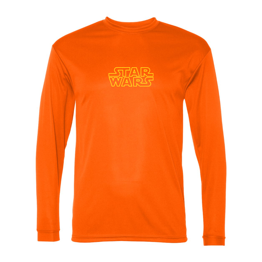 Men’s Star Wars Movie - Polyester Long Sleeve T-Shirt