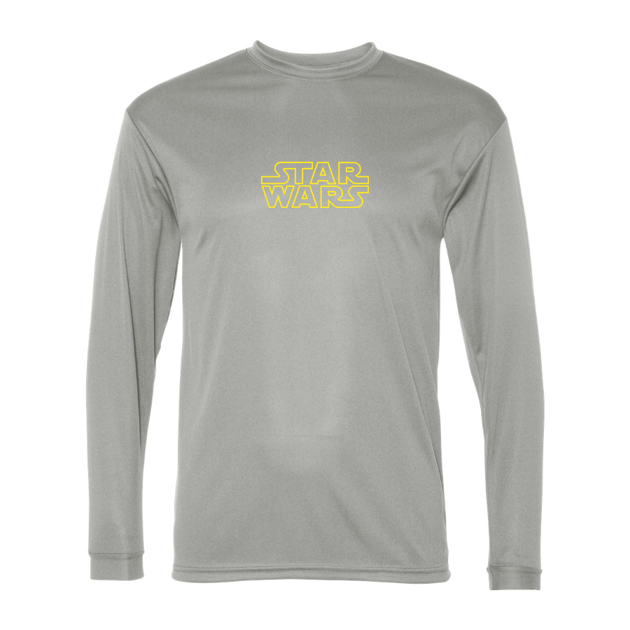 Men’s Star Wars Movie - Polyester Long Sleeve T-Shirt