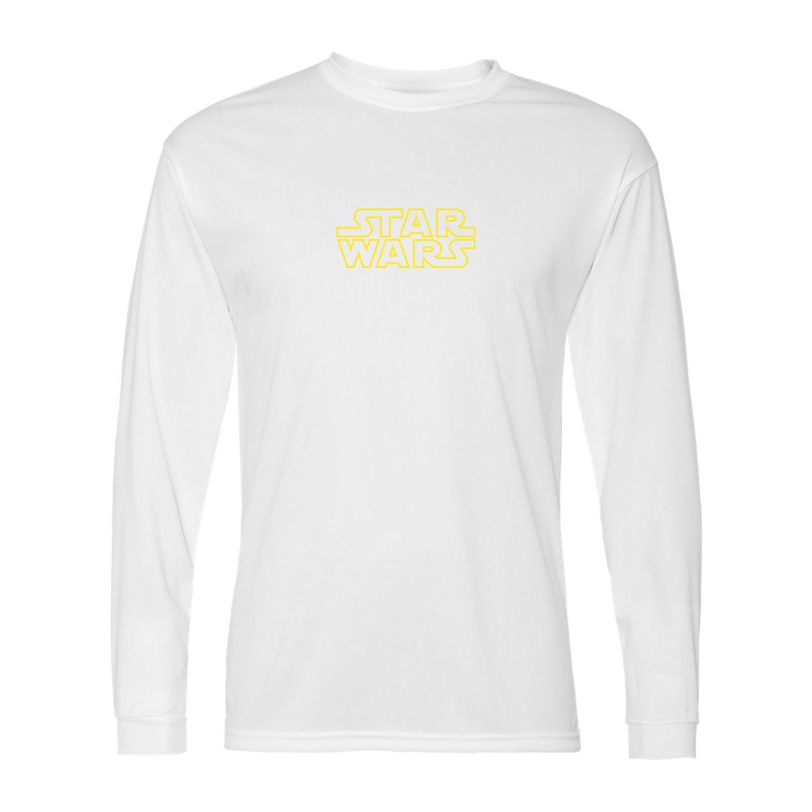 Men’s Star Wars Movie - Polyester Long Sleeve T-Shirt