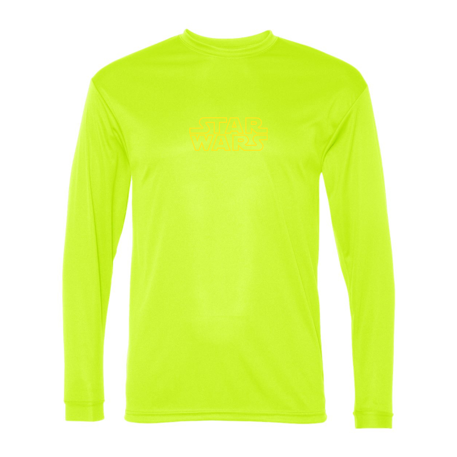Men’s Star Wars Movie - Polyester Long Sleeve T-Shirt