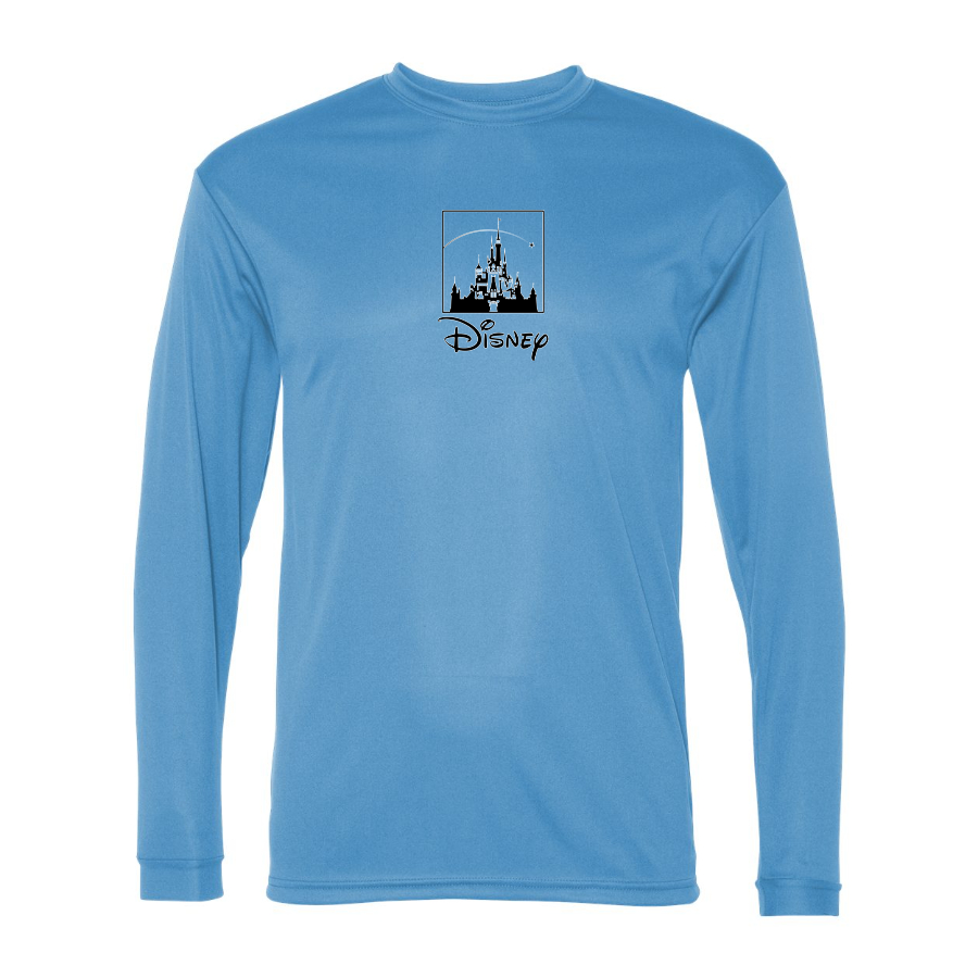 Men’s Walt Disney Cartoon - Polyester Long Sleeve T-Shirt