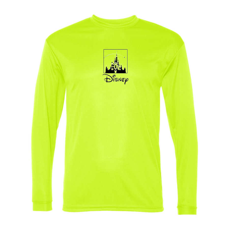 Men’s Walt Disney Cartoon - Polyester Long Sleeve T-Shirt