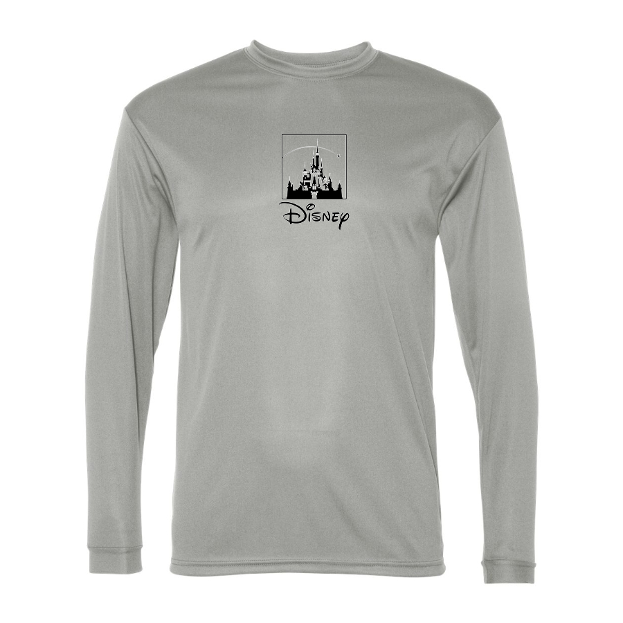Men’s Walt Disney Cartoon - Polyester Long Sleeve T-Shirt