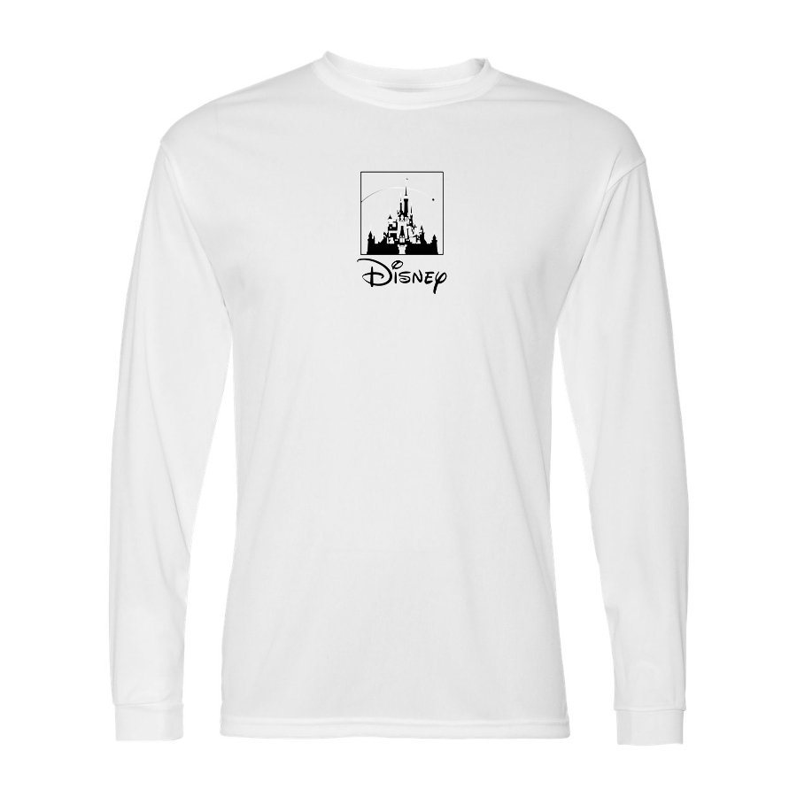 Men’s Walt Disney Cartoon - Polyester Long Sleeve T-Shirt