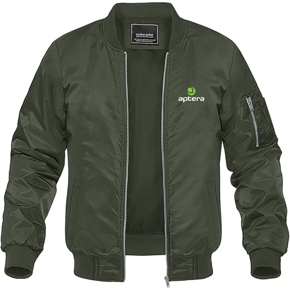 Men's Aptera Motors Logo Lightweight Bomber Jacket