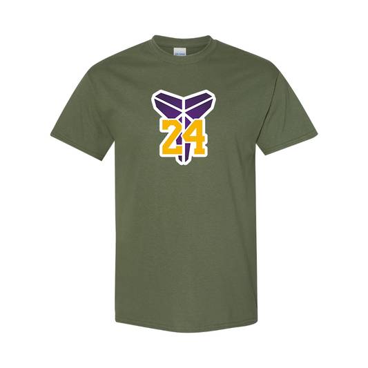 Men's Kobe Bryant Mamba 24 Cotton T-Shirt