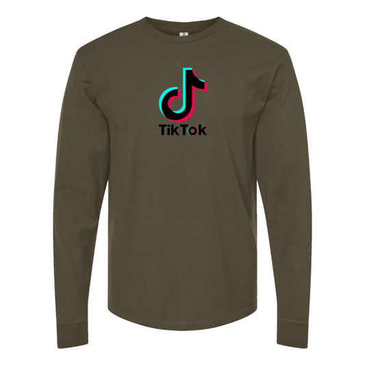 Men's TikTok Social Long Sleeve T-Shirt