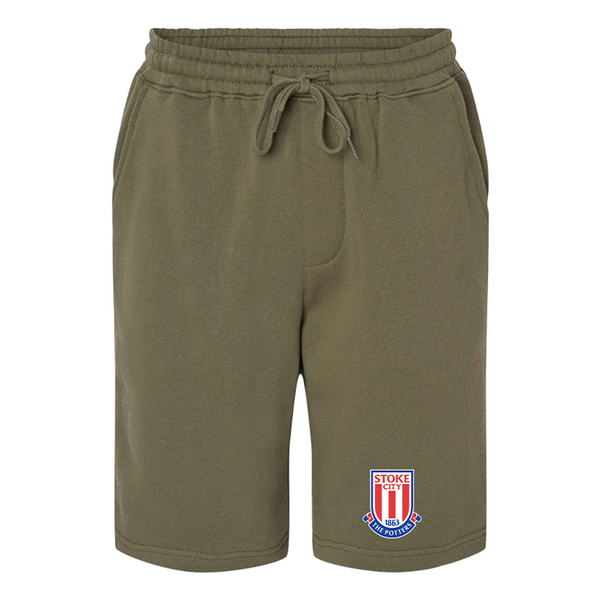 Men's Stoke City Soccer  Independent Trading Co Midweight Fleece Shorts