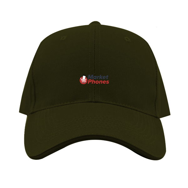 MarketPhones.com Logo  Dad Baseball Cap Hat