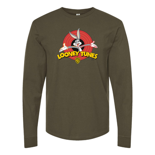 Men's Looney Tunes Warner Brothers Cartoon Long Sleeve T-Shirt