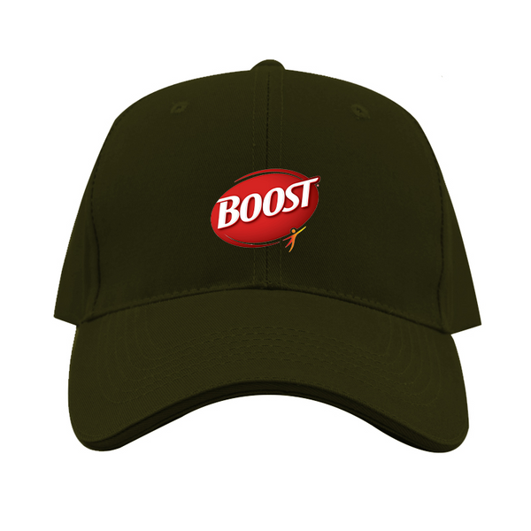 Boost Logo  Dad Baseball Cap Hat