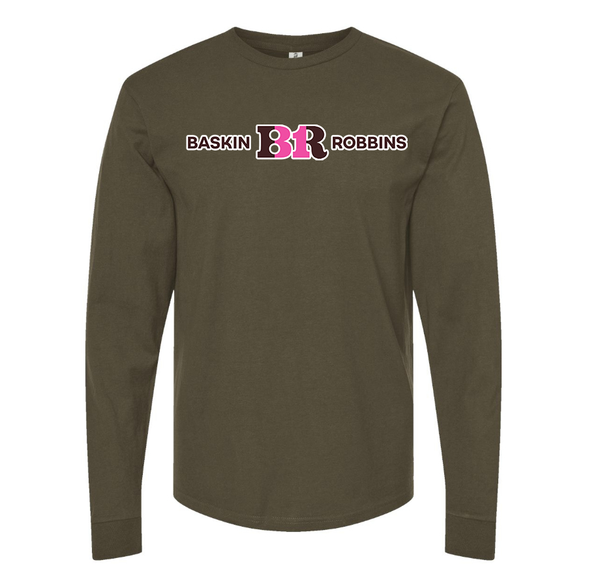 Men's Baskin-Rоbbins Long Sleeve T-Shirt