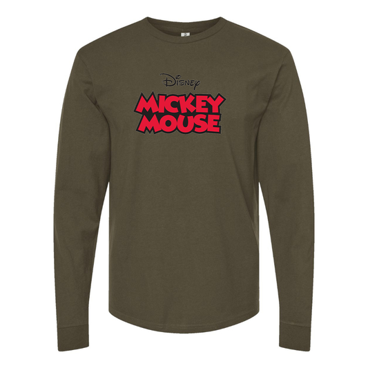 Men's Mickey Mouse Disney Long Sleeve T-Shirt