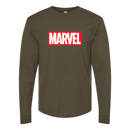 Men's Marvel Comics Superhero Long Sleeve T-Shirt