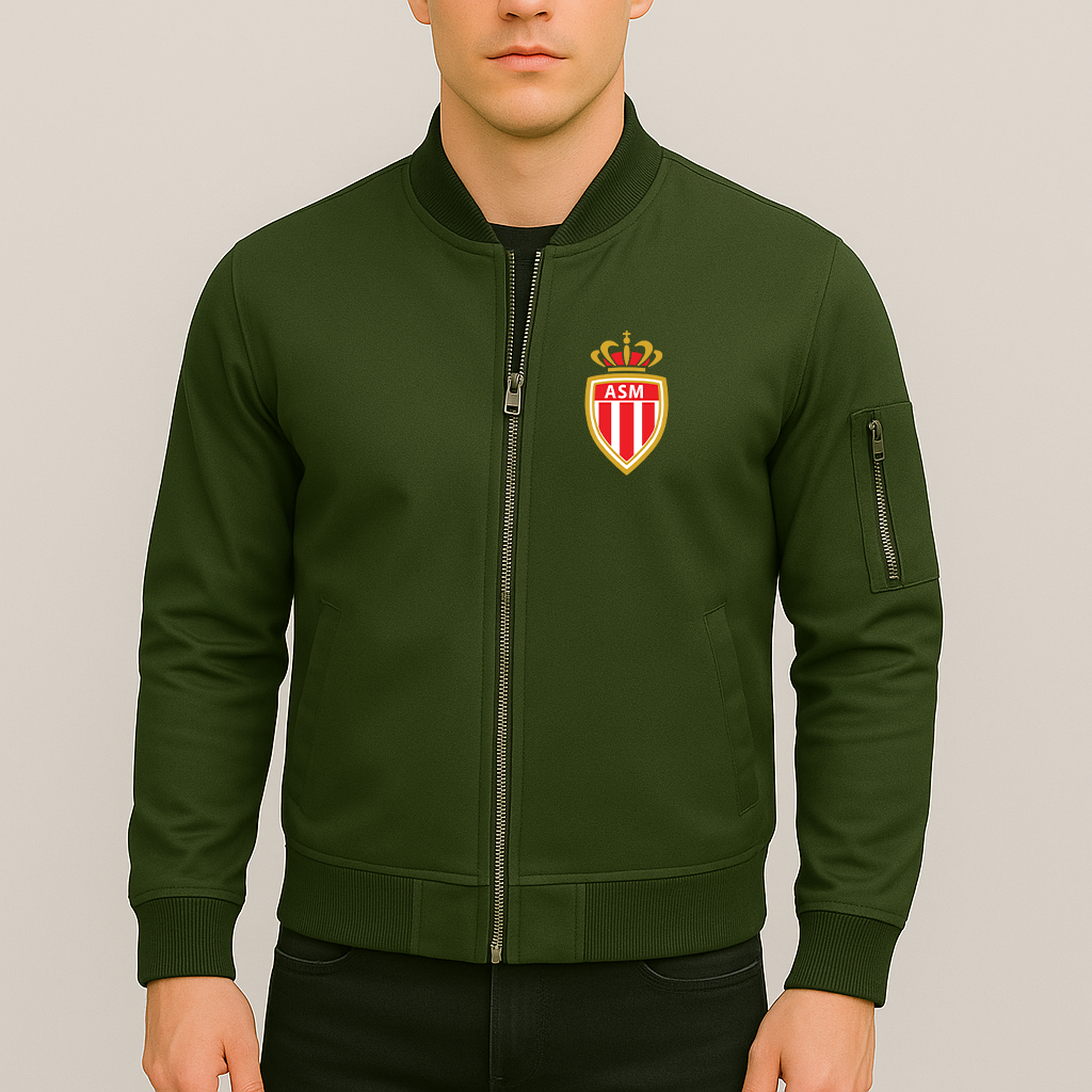 Men's AS Monaco FC Lightweight Bomber Jacket