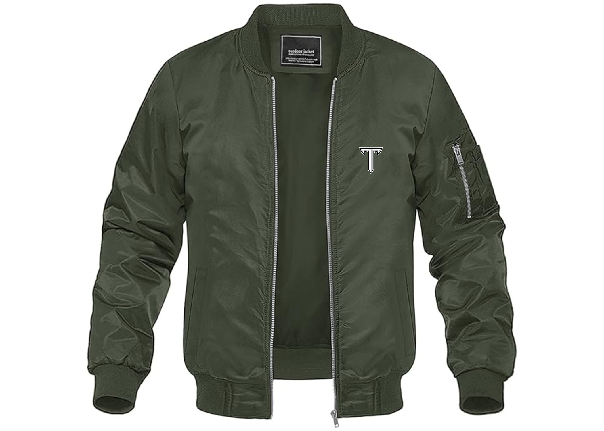 Men's Troy Trojans Lightweight Bomber Jacket