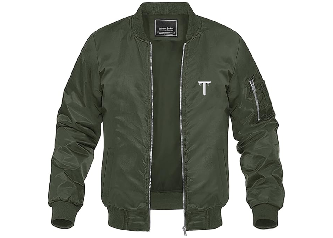 Men's Troy Trojans Lightweight Bomber Jacket