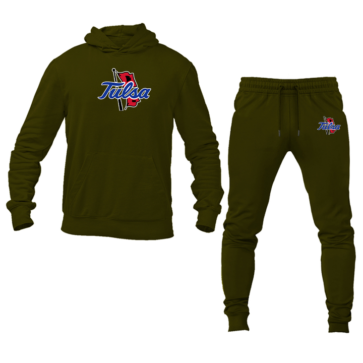 Men's Tulsa Golden Hurricane Hoodie Joggers Set
