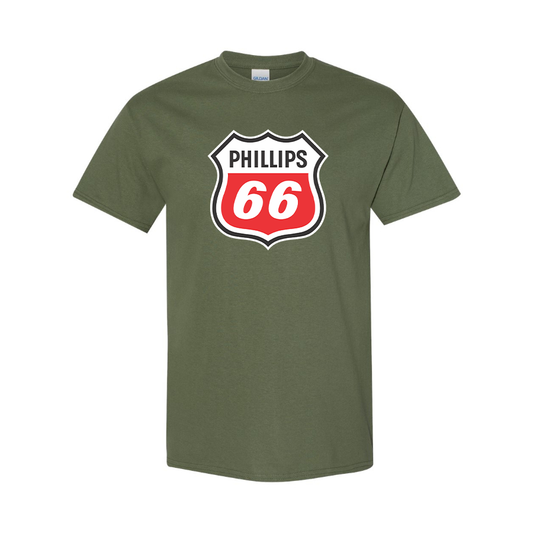 Youth Kids Phillips 66 Gas Station Cotton T-Shirt