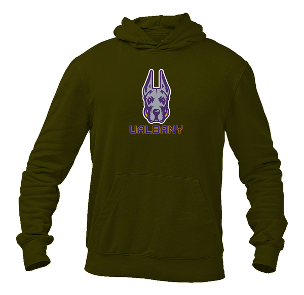 Men's Albany Great Danes Softstyle Midweight Hooded Sweatshirt