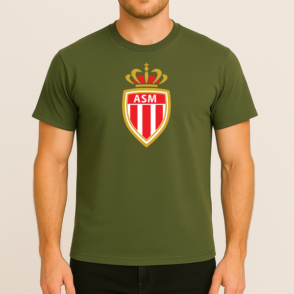 Men's AS Monaco FC Cotton T-Shirt
