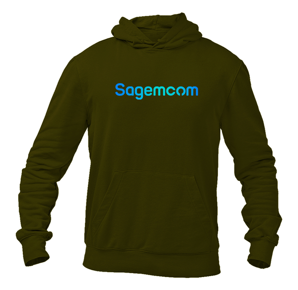 Men's Sagemcom Logo Pullover Hoodie