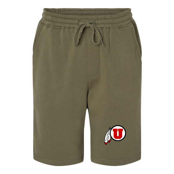 Men's Utah Utes Independent Trading Co Midweight Fleece Shorts