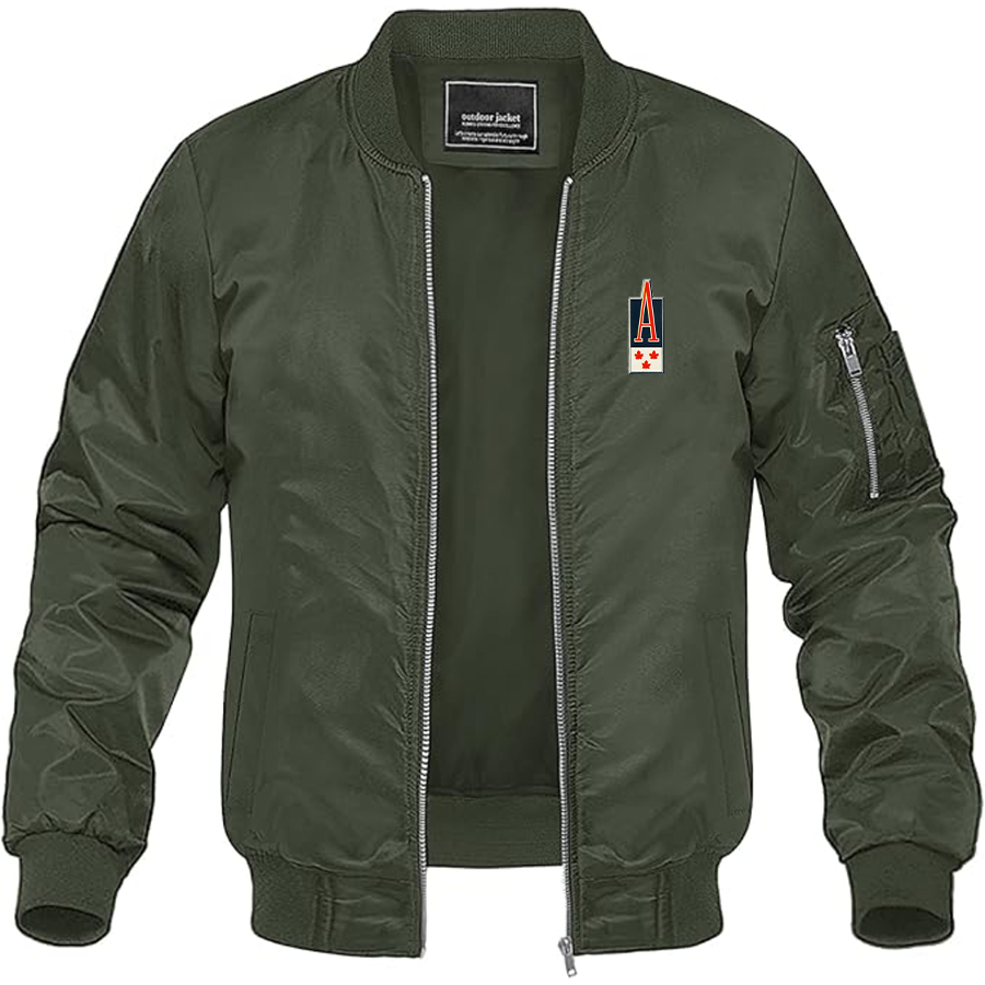 Men's Acadian Logo Lightweight Bomber Jacket