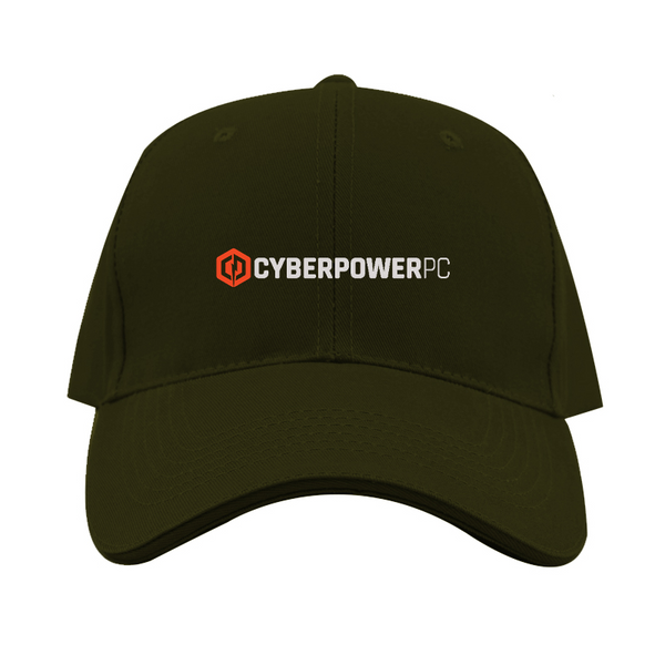 CyberPowerPC Logo  Dad Baseball Cap Hat