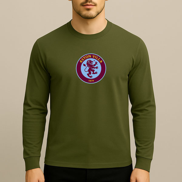 Men's Aston Villa FC Long Sleeve T-Shirt