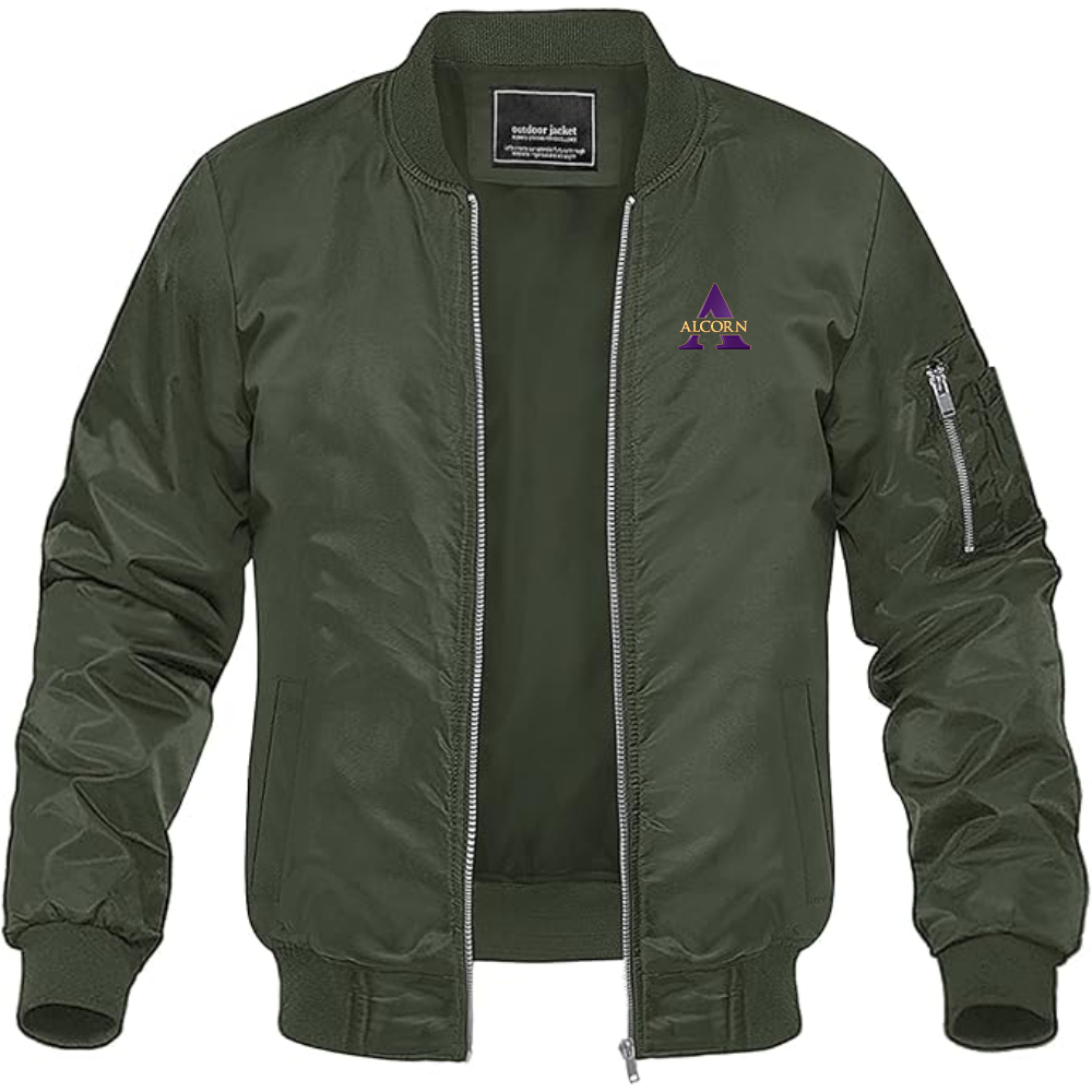 Men's Alcorn State Braves Lightweight Bomber Jacket