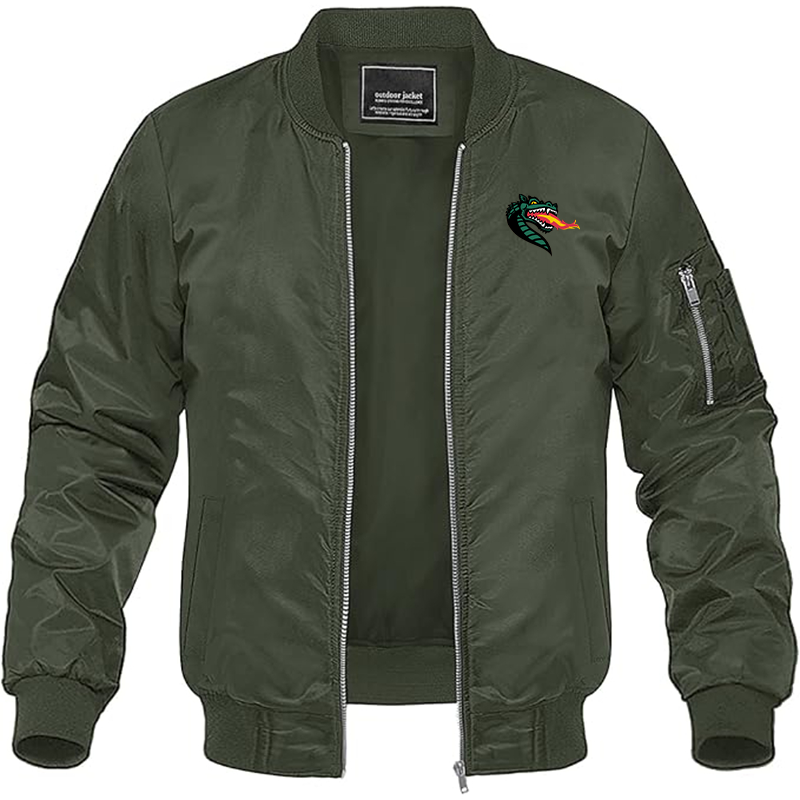 Men's UAB Blazers Lightweight Bomber Jacket