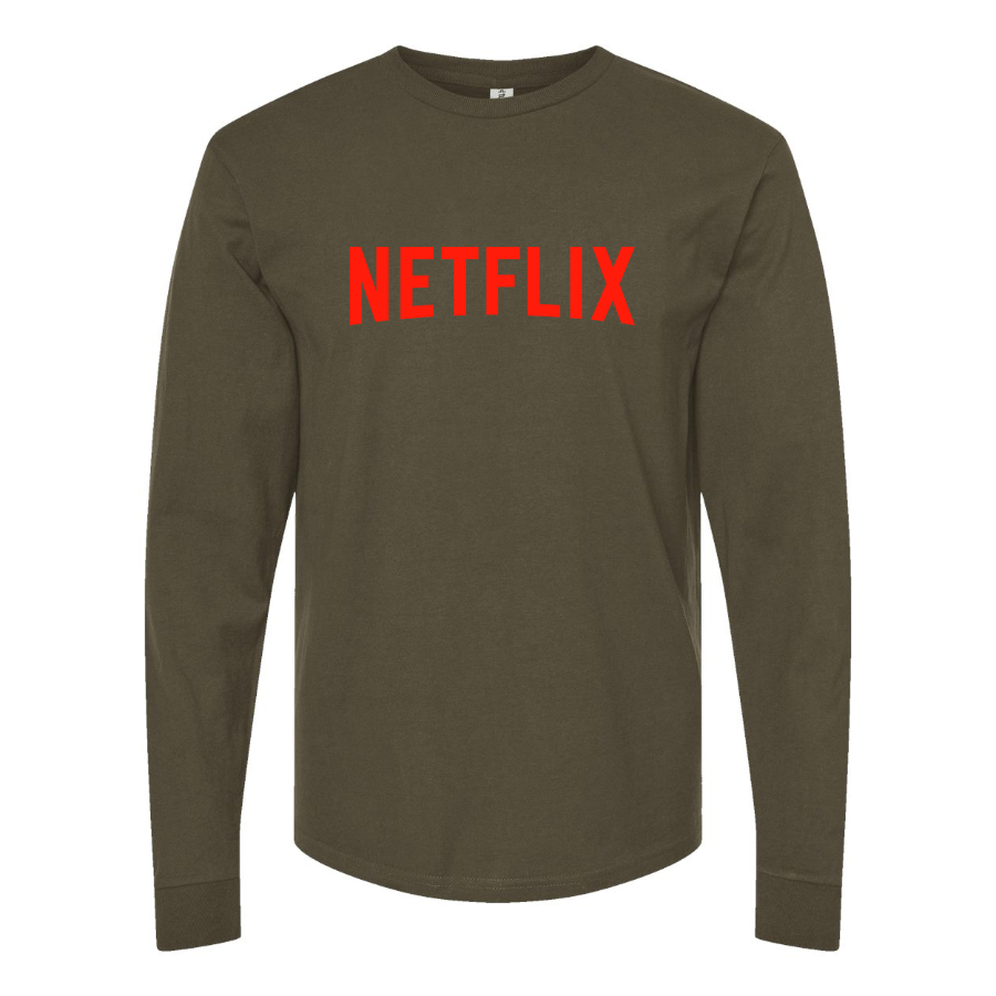 Men's Netflix Movie Show Long Sleeve T-Shirt