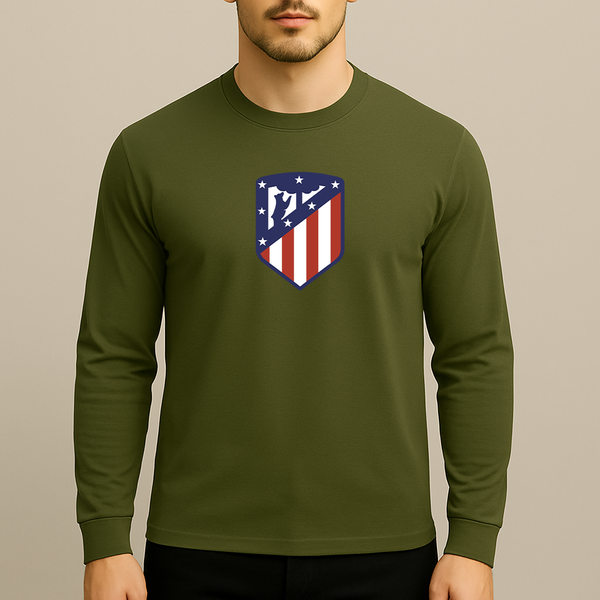 Men's Atletico Madrid FC Long Sleeve T-Shirt
