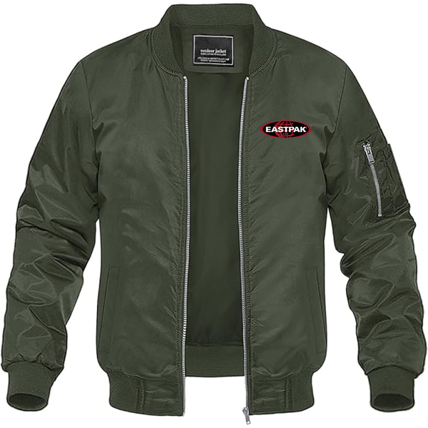 Men's Eastpak Lightweight Bomber Jacket Windbreaker Softshell Varsity Jacket Coat