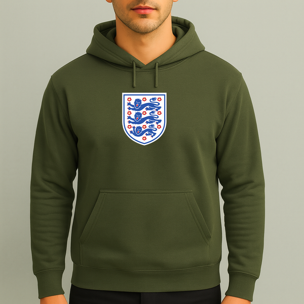 Men's England National Football Team Pullover Hoodie