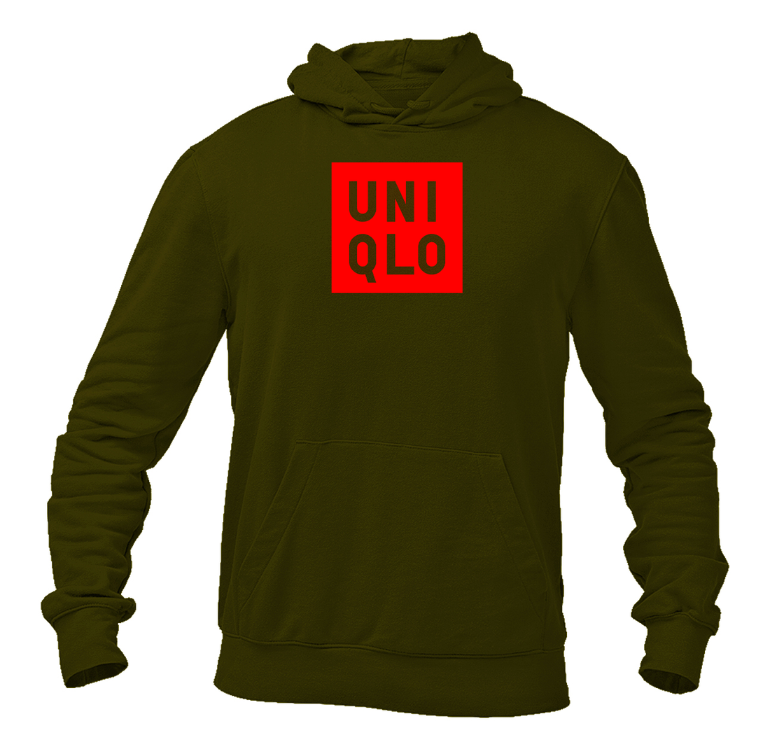 Men's Uniqlo Logo  Pullover Hoodie