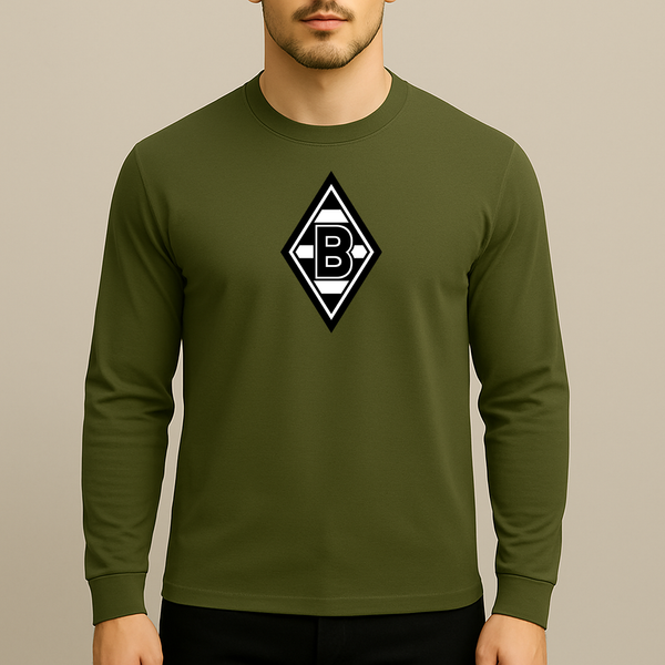 Men's Borussia Monchengladbach FC Long Sleeve T-Shirt