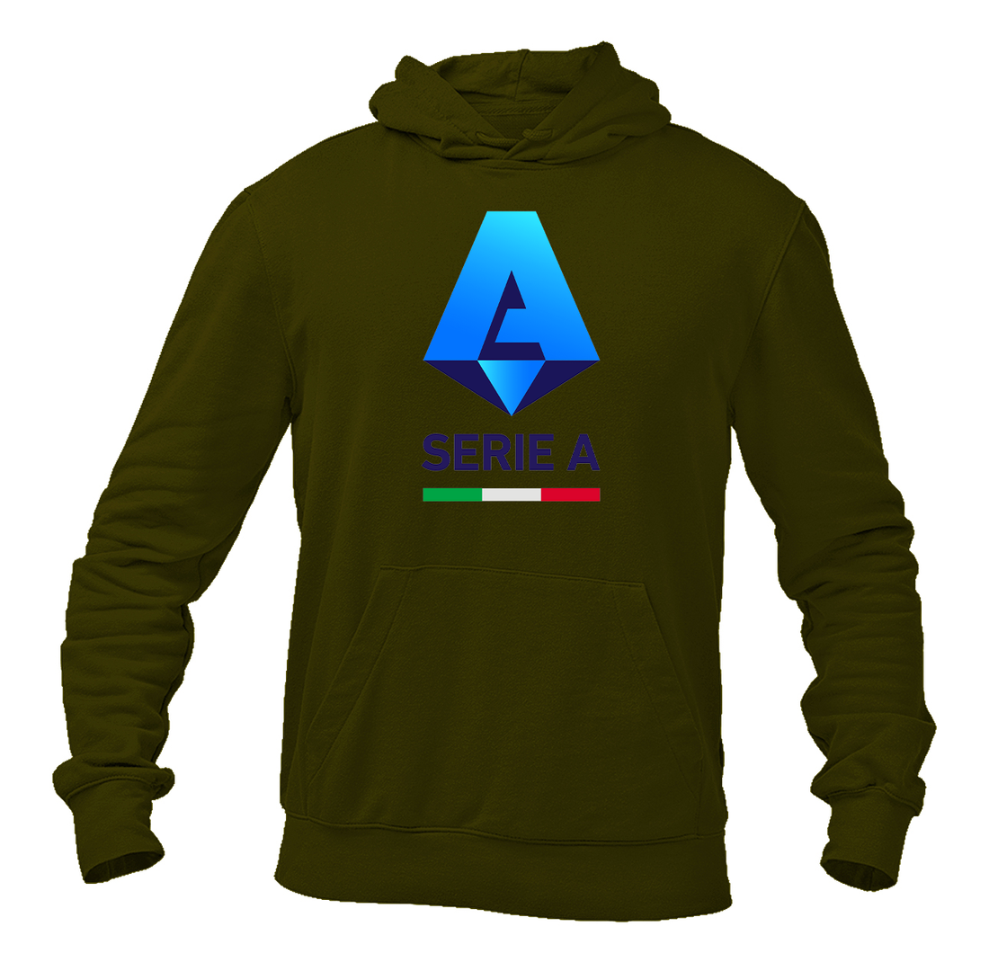 Men's Italian Serie A Logo Pullover Hoodie