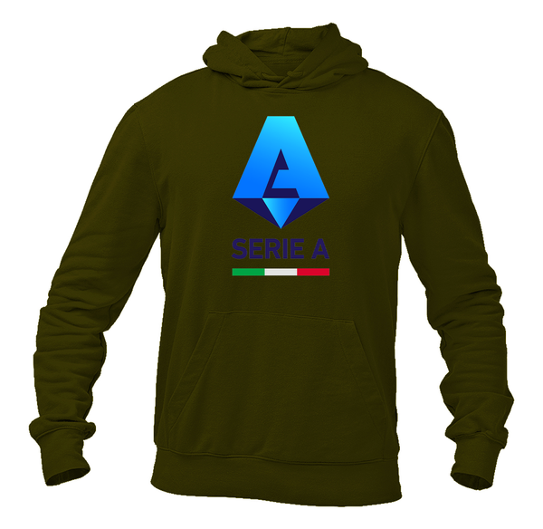 Men's Italian Serie A Logo Pullover Hoodie
