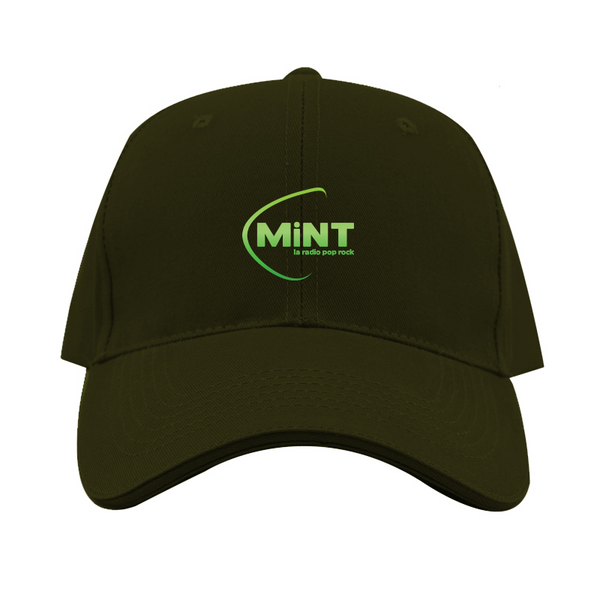 Mint Radio Logo Dad Baseball Cap Hat