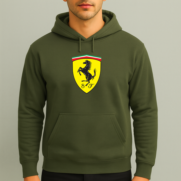 Men’s Ferrari Motorsport Car Pullover Hoodie