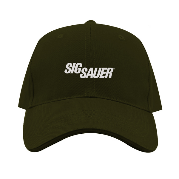 Sig Sauer Logo  Dad Baseball Cap Hat