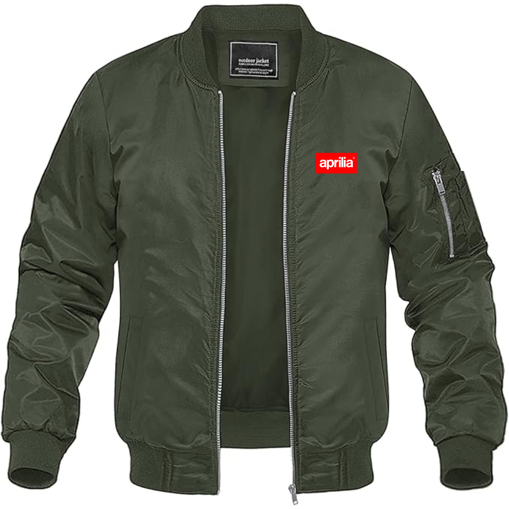 Men's Aprilia Logo Lightweight Bomber Jacket